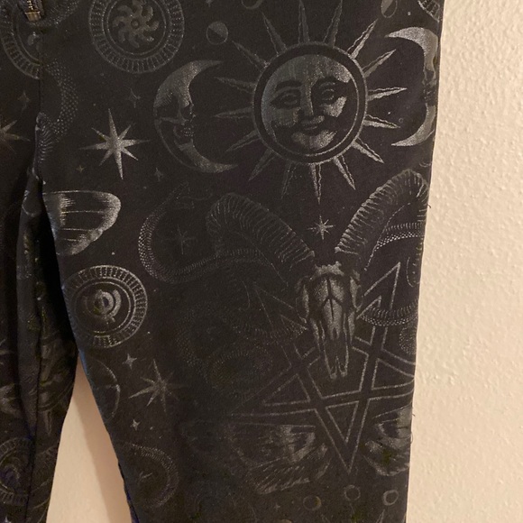 Killstar Temple High Waist Trousers - Picture 2 of 4